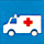 Krankenwagen Piktogramm